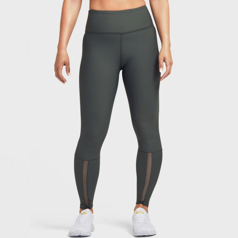Soul by Soulcycle Mesh Insert Tight in Olive